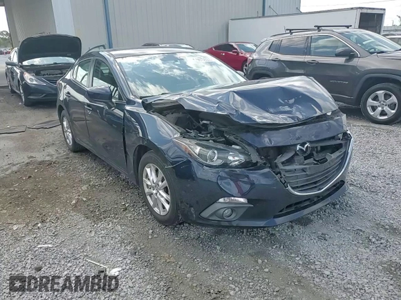 2015 Mazda 3 i Touring with VIN 3MZBM1V77FM128103, listed as a Copart auction lot 56156555 with 107,460 mi miles and Salvage Title. Bid and sale history available at DreamBid. Image 13.