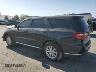 2015 Dodge Durango SXT with VIN 1C4RDHAG2FC931046, listed as a Copart auction lot 52409775 with 164,509 mi miles and Salvage title. Bid and sale history available at DreamBid. Image 2.