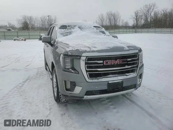 2021 GMC Yukon SLT with VIN 1GKS2BKD8MR414972, listed as a Copart auction lot 45839925 with 68,359 mi miles and Salvage Title. Bid and sale history available at carsss.com. Image 11.