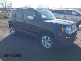 2018 Jeep Renegade Limited with VIN ZACCJBDB7JPG72036, listed as a IAAI auction lot 41845402 with 22,626 mi miles and . Bid and sale history available at DreamBid. Image 1.