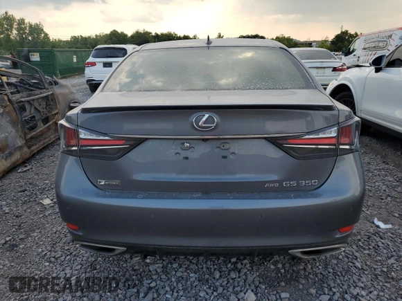 2016 Lexus GS 350 with VIN JTHCZ1BL9GA000694, listed as a Copart auction lot 65799164 with 104,483 mi miles and Salvage Title. Bid and sale history available at carsss.com. Image 6.