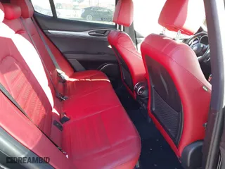 2022 Alfa Romeo Stelvio Ti with VIN ZASPAKBN5N7D24275, listed as a IAAI auction lot 41360975 with 24,668 mi miles. Bid and sale history available at carsss.com. Image 8.