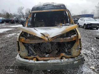 2014 GMC Savana Cargo Van Upfitter with VIN 1GDS8DC41E1157444, listed as a Copart auction lot 45412915 with 0 mi miles and Salvage Title. Bid and sale history available at carsss.com. Image 5.