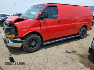 2017 Chevrolet Express Cargo z VIN 1GCWGAFG0H1336513, wystawiony jako Copart lot #60630325 z przebiegiem 47 567 mil mil oraz Czysty tytuł • Clean title. Historia ofert i sprzedaży dostępna na DreamBid. Obrazek 1.