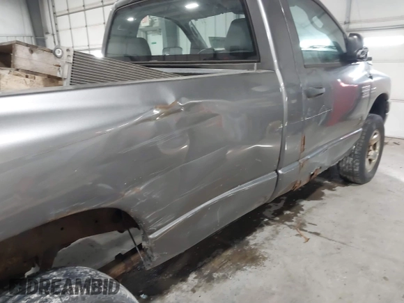 2007 Dodge Ram 2500 ST with VIN 3D7KS26D17G821158, listed as a IAAI auction lot 41595670 with 128,976 mi miles. Bid and sale history available at carsss.com. Image 6.