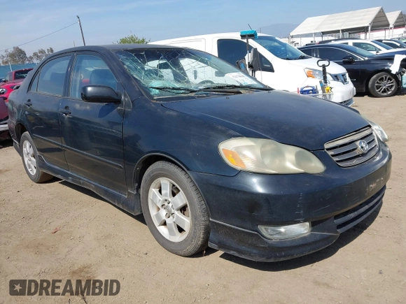 2003 Toyota Corolla CE with VIN 1NXBR32E43Z107862, listed as a IAAI auction lot 42170648 with 160,874 mi miles and . Bid and sale history available at DreamBid. Image 1.