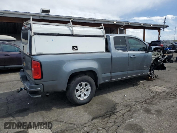 2018 Chevrolet Colorado 2WD Work Truck z VIN 1GCHSBEA5J1242370, wystawiony jako Copart lot #52625885 z przebiegiem 108 873 mil mil oraz Szkoda całkowita • Salvage title. Historia ofert i sprzedaży dostępna na DreamBid. Obrazek 3.