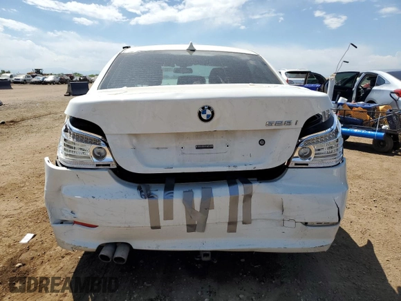 2010 BMW 5 Series 528i xDrive z VIN WBANV1C50AC442987, wystawiony jako Copart lot #58210855 z przebiegiem 138 710 mil mil oraz Szkoda całkowita • Salvage title. Historia ofert i sprzedaży dostępna na DreamBid. Obrazek 6.