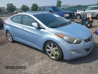 2012 Hyundai Elantra GLS with VIN KMHDH4AE5CU211666, listed as a IAAI auction lot 42750166 with 135,205 mi miles and . Bid and sale history available at DreamBid. Image 1.
