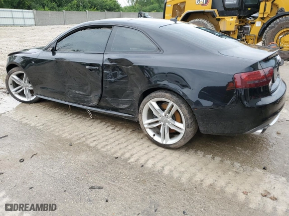 2011 Audi S5 Prestige with VIN WAUVVAFR0BA075777, listed as a Copart auction lot 59786524 with 104,153 mi miles and Non Repairable. Bid and sale history available at carsss.com. Image 2.