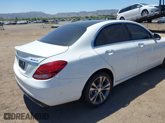 2016 Mercedes-Benz C 300 Luxury with VIN 55SWF4KB9GU161469, listed as a IAAI auction lot 42510686 with 100,853 mi miles and . Bid and sale history available at DreamBid. Image 4.