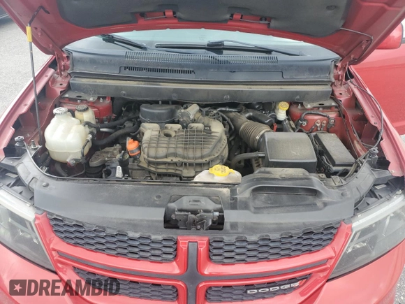 2015 Dodge Journey R/T with VIN 3C4PDDEGXFT578859, listed as a Copart auction lot 64094455 with 147,970 mi miles and Salvage title. Bid and sale history available at DreamBid. Image 12.