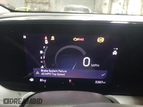 2025 Buick Encore GX Sport Touring with VIN KL4AMDSL5SB048120, listed as a Copart auction lot 86556694 with 5,387 mi miles and Salvage title. Bid and sale history available at DreamBid. Image 9.