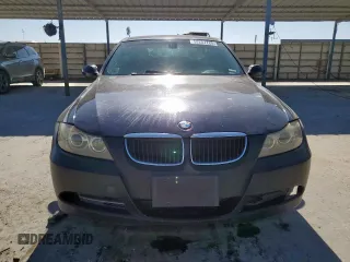 2008 BMW 3 Series 328i with VIN WBAVA37598NL55606, listed as a Copart auction lot 58257725 with 143,619 mi miles and Salvage title. Bid and sale history available at DreamBid. Image 5.