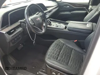2022 Cadillac Escalade Sport Platinum z VIN 1GYS4GKL4NR161607, wystawiony jako Copart lot #69609264 z przebiegiem 47 242 mil mil oraz Szkody całkowita. Historia ofert i sprzedaży dostępna na DreamBid. Obrazek 7.