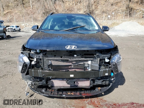 2024 Hyundai Kona Limited with VIN KM8HECA31RU115237, listed as a Copart auction lot 52013075 with 10,442 mi miles and Salvage Title. Bid and sale history available at carsss.com. Image 5.