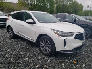 2022 Acura RDX Technology with VIN 5J8TC2H50NL017632, listed as a Copart auction lot 57213075 with 43,919 mi miles and Salvage title. Bid and sale history available at DreamBid. Image 4.