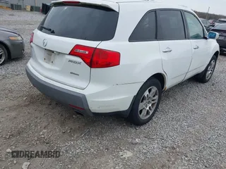 2007 Acura MDX Tech Pkg with VIN 2HNYD28377H508192, listed as a IAAI auction lot 42032988 with 247,647 mi miles. Bid and sale history available at carsss.com. Image 4.