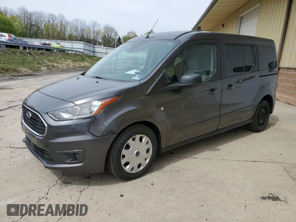2019 Ford Transit Connect XLT with VIN NM0GE9F23K1390051, listed as a Copart auction lot 53732025 with 90,568 mi miles and Clean title. Bid and sale history available at DreamBid. Image 1.