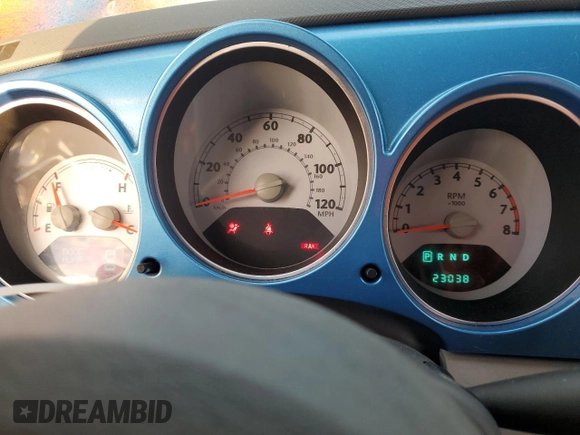 2008 Chrysler PT Cruiser with VIN 3C3HY55XX8T115819, listed as a Copart auction lot 74763514 with 23,038 mi miles and Non Repairable. Bid and sale history available at DreamBid. Image 9.