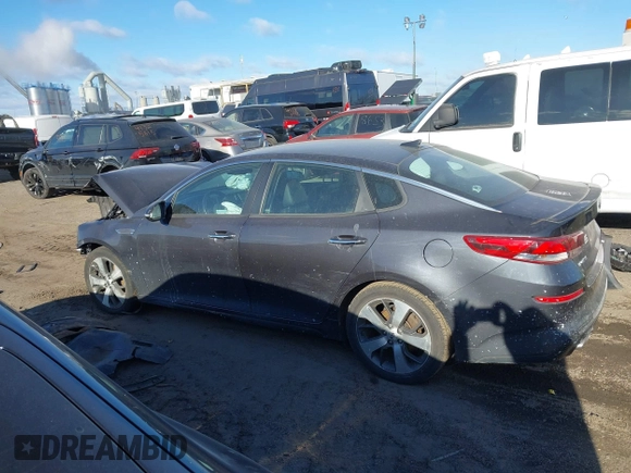 2019 Kia Optima LX with VIN 5XXGT4L35KG315770, listed as a IAAI auction lot 41307587 with 35,849 mi miles. Bid and sale history available at carsss.com. Image 15.