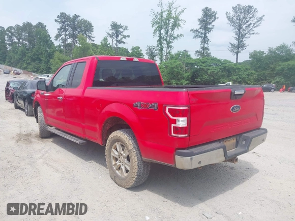 2018 Ford F-150 XL with VIN 1FTFX1E59JFB49943, listed as a IAAI auction lot 42291932 with 164,178 mi miles and . Bid and sale history available at DreamBid. Image 3.