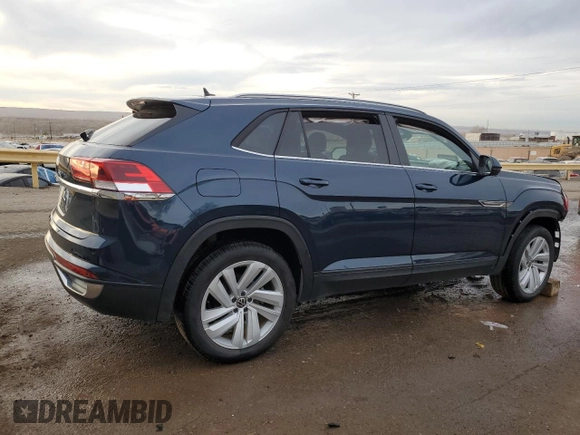 2021 Volkswagen Atlas SE with VIN 1V2JC2CA7MC225742, listed as a Copart auction lot 87110994 with Not provided miles and Salvage title. Bid and sale history available at DreamBid. Image 3.