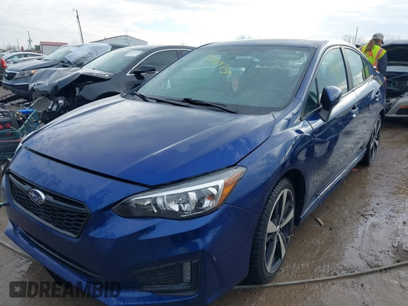 2018 Subaru Impreza Special Sports with VIN 4S3GKAM64J3604695, listed as a IAAI auction lot 41169750 with 111,419 mi miles and . Bid and sale history available at DreamBid. Image 2.