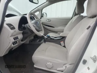2012 Nissan LEAF SL z VIN JN1AZ0CP2CT022963, wystawiony jako Copart lot #60257635 z przebiegiem 63 604 mil mil oraz Czysty tytuł • Clean title. Historia ofert i sprzedaży dostępna na DreamBid. Obrazek 7.
