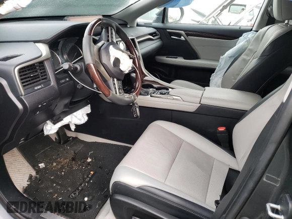 2019 Lexus RX with VIN 2T2BZMCA9KC182795, listed as a Copart auction lot 73595772 with 35,562 mi miles. Bid and sale history available at carsss.com. Image 7.