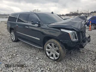 2016 Cadillac Escalade ESV Luxury Collection with VIN 1GYS4HKJ1GR338525, listed as a Copart auction lot 47168955 with Not provided miles and Salvage title. Bid and sale history available at DreamBid. Image 4.