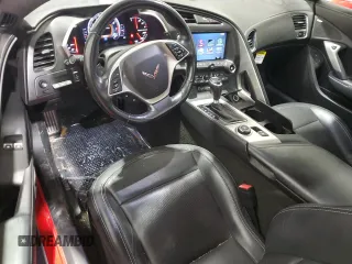 2017 Chevrolet Corvette 3LT with VIN 1G1YF3D72H5120013, listed as a Copart auction lot 86620464 with 31,823 mi miles and Clean Title. Bid and sale history available at carsss.com. Image 8.