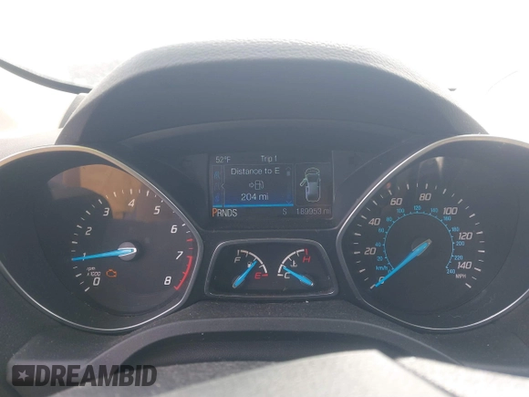 2014 Ford Escape SE with VIN 1FMCU9GX0EUA37649, listed as a IAAI auction lot 41834356 with 189,953 mi miles. Bid and sale history available at carsss.com. Image 7.