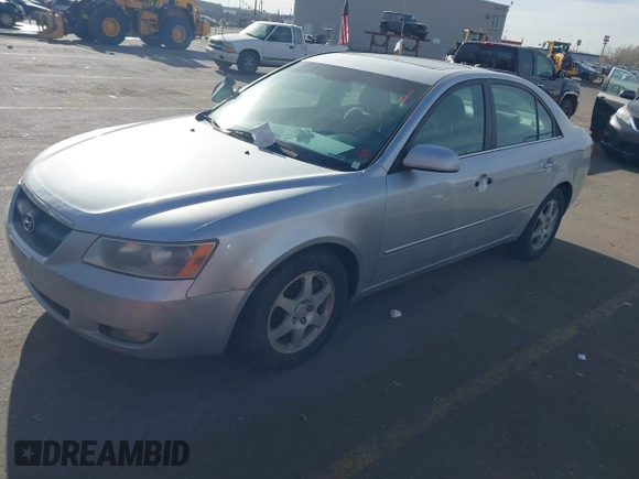 2006 Hyundai Sonata GLS with VIN 5NPEU46F26H108743, listed as a IAAI auction lot 41085428 with 233,885 mi miles and . Bid and sale history available at DreamBid. Image 2.