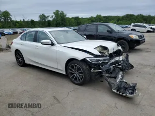 2019 BMW 3 Series 330i xDrive with VIN WBA5R7C52KAJ82287, listed as a Copart auction lot 62350575 with 71,803 mi miles and Salvage title. Bid and sale history available at DreamBid. Image 4.