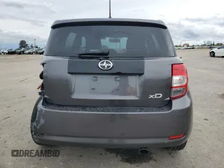 2008 Scion xD with VIN JTKKU10448J031272, listed as a Copart auction lot 51302185 with 121,055 mi miles and Salvage Title. Bid and sale history available at carsss.com. Image 6.