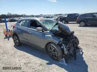 2019 Nissan Kicks SV with VIN 3N1CP5CU0KL510457, listed as a Copart auction lot 50760255 with 0 mi miles and Salvage Title. Bid and sale history available at carsss.com. Image 4.
