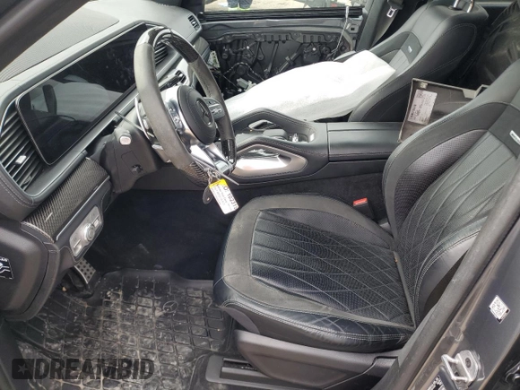 2021 Mercedes-Benz GLS with VIN 4JGFF8KE2MA472213, listed as a Copart auction lot 52400315 with 57,561 mi miles and Salvage Title. Bid and sale history available at carsss.com. Image 7.