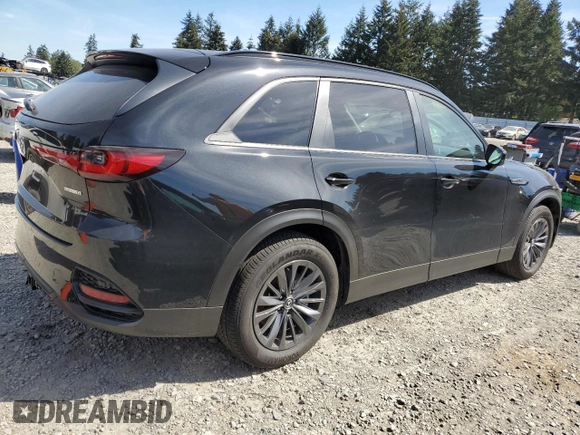 2025 Mazda CX-70 Preferred with VIN JM3KJBHD1S1120421, listed as a Copart auction lot 55857365 with 2,585 mi miles and Salvage title. Bid and sale history available at DreamBid. Image 3.