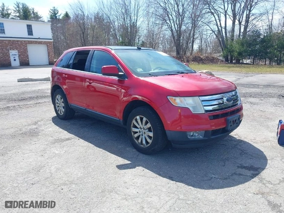 2010 Ford Edge Limited with VIN 2FMDK4KC5ABA05572, listed as a IAAI auction lot 41917548 with 153,455 mi miles. Bid and sale history available at carsss.com. Image 1.