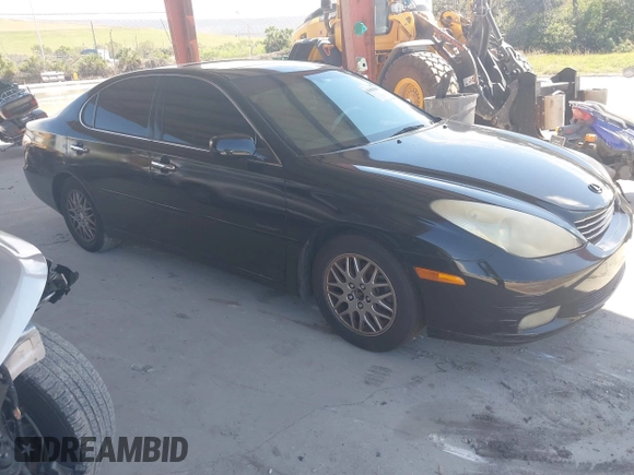 2004 Lexus ES 350 with VIN JTHBA30G045030398, listed as a IAAI auction lot 41683004 with 219,040 mi miles and . Bid and sale history available at DreamBid. Image 1.