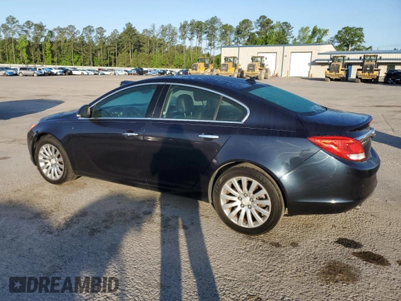 2013 Buick Regal Turbo Premium 1 with VIN 2G4GS5EV6D9235777, listed as a Copart auction lot 54751105 with 150,015 mi miles and Clean Title. Bid and sale history available at DreamBid. Image 2.