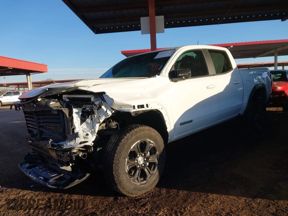 2024 GMC Canyon 2WD Elevation with VIN 1GTP5BEK9R1116682, listed as a IAAI auction lot 41621874 with 33,847 mi miles. Bid and sale history available at carsss.com. Image 18.