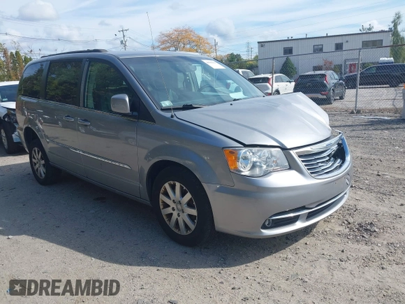 2016 Chrysler Town & Country Touring with VIN 2C4RC1BG1GR156868, listed as a IAAI auction lot 40506661 with 116,065 mi miles. Bid and sale history available at carsss.com. Image 1.