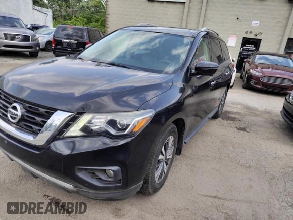 2017 Nissan Pathfinder Platinum with VIN 5N1DR2MM0HC913458, listed as a Copart auction lot 60730635 with 137,054 mi miles and Clean title. Bid and sale history available at DreamBid. Image 2.