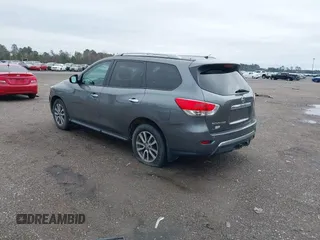 2015 Nissan Pathfinder SV with VIN 5N1AR2MN5FC702068, listed as a IAAI auction lot 41404755 with 179,926 mi miles. Bid and sale history available at carsss.com. Image 3.