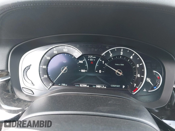 2017 BMW 5 Series 540i with VIN WBAJE5C33HG914686, listed as a IAAI auction lot 41755426 with 62,396 mi miles and . Bid and sale history available at carsss.com. Image 7.