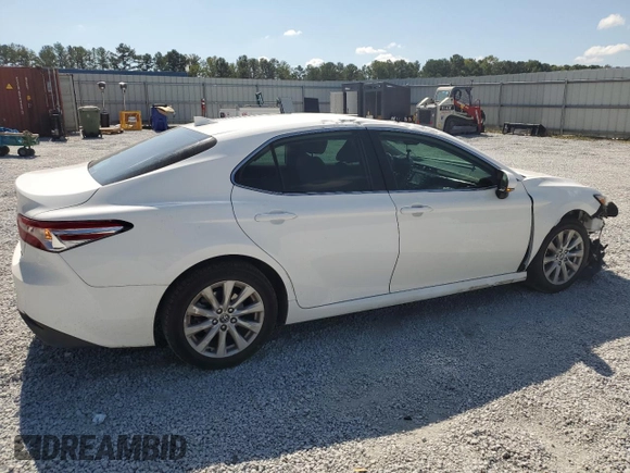 2020 Toyota Camry LE with VIN 4T1L11AK6LU900443, listed as a Copart auction lot 72664744 with 106,317 mi miles and Salvage Title. Bid and sale history available at DreamBid. Image 3.