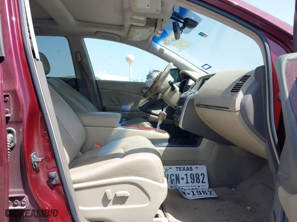 2010 Nissan Murano LE with VIN JN8AZ1MW2AW123753, listed as a IAAI auction lot 41826770 with 240,165 mi miles. Bid and sale history available at carsss.com. Image 5.