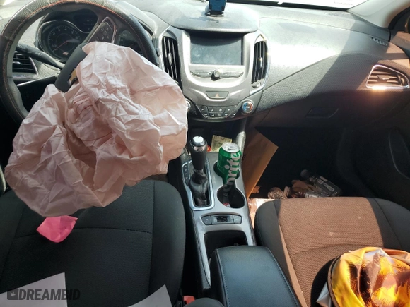 2016 Chevrolet Cruze LT with VIN 1G1BE5SM6G7284901, listed as a Copart auction lot 88597015 with 89,784 mi miles and Salvage Title. Bid and sale history available at carsss.com. Image 8.